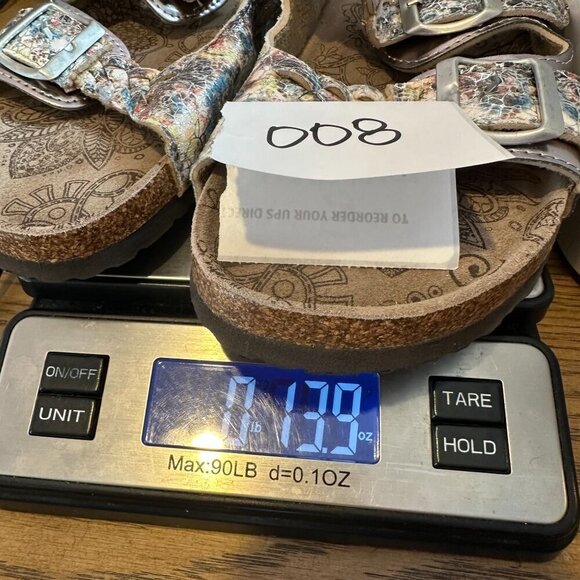 MUK LUKS Juliette Slide Sandals Adjustable Buckle Straps Womens Size 9 Summer - Picture 7 of 7